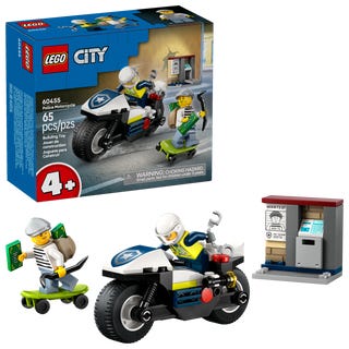 Verfolgungsjagd mit dem Polizeimotorrad