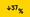 A yellow sign with a down arrow and the characters 37%